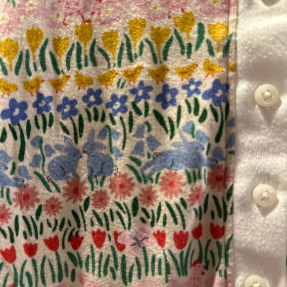 Mini Boden Multicolor Striped Kids Pajamas Union Suit - Picture 3 of 3